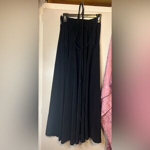 Elegant Black Maxi Skirt